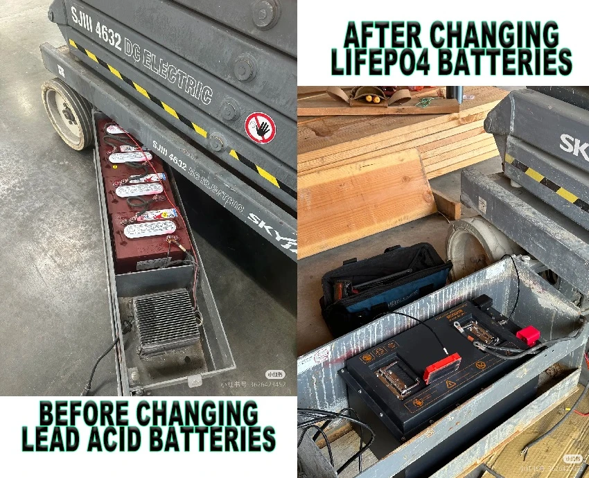 48V Aerialn Work Platform battery 3